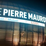 The stadium at night