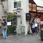 Jazzy Jazz's double (in all senses) in Manneken Pis