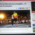Casually Kevin Durant visited Madrid the same day but I realized late as almost always!