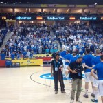 During the Iceland national anthem