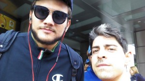 Ale Gentile. My bag was 110% full before the flight so I had to leave his jersey in home :(