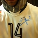 However I got my main goal and Dirk signed me the jersey just after his national team retirement!!! It was hard but I didn't travel 2.500 km for fail.