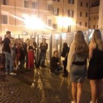 Anecdote: I assisted to a proposal marriage in live in Trevi Fountain.