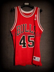 1995 Michael Jordan First Comeback Chicago Bulls Jersey - Front