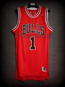 2011 NBA Season MVP Chicago Bulls Derrick Rose Jersey - Front