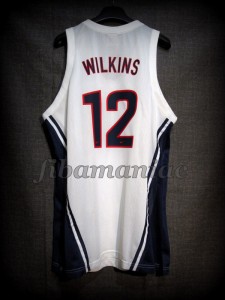 1997/1998 Preseason (First game with team) Fortitudo Bologna Dominique Wilkins Jersey - Back