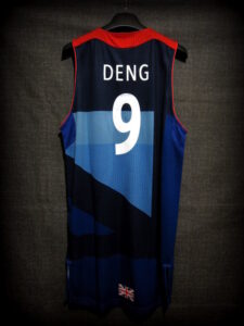 London 2012 Olympic Games Great Britain Luol Deng Jersey - Back