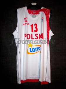 2013 Eurobasket Poland Marcin Gortat Jersey - Front
