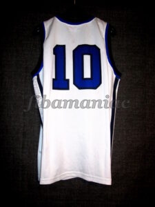 1997 Eurobasket Runner-up Italy Carlton Myers Jersey - Back