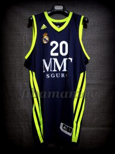 2013 ACB Champions Real Madrid Jaycee Carroll Jersey Front - Signed
