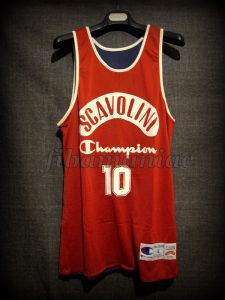 1992/1994 Scavolini Pesaro Carlton Myers Training Jersey - Front
