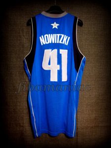 2011 NBA Finals MVP Dallas Mavericks Dirk Nowitzki Jersey - Back