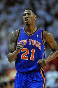 Iman Shumpert in action with the jersey