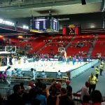 My first impression of the arena
