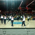 The warm-up. New clothing of course!