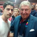With the businessman of the USA team: Jerry Colangelo