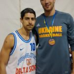With a really big man: Slava Kravtsov