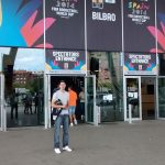 The entrance to the arena