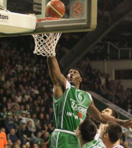 Tanoka in action with the jersey
