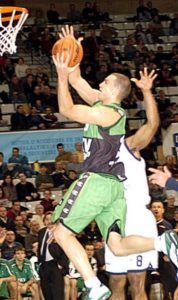 Labeyrie in action with Joventut Badalona that season