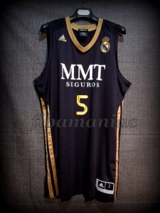 2012 ACB Runner-Ups Real Madrid Rudy Fernández Jersey - Front