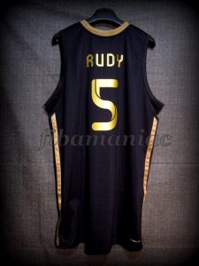 2012 ACB Runner-Ups Real Madrid Rudy Fernández Jersey - Back
