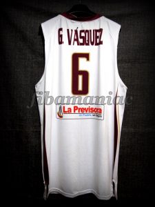 2011 FIBA Americas Best Assistant Venezuela Greivis Vásquez Jersey - Back
