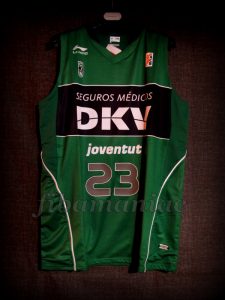 2011 Spanish King’s Cup Joventut Badalona Carl English Jersey - Front