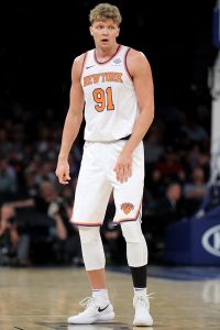 Mindaugas was signed by the New York Knicks after his stay in Málaga
