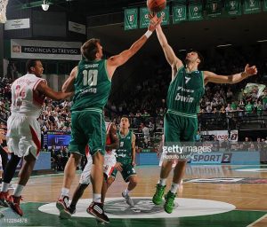 Nicevic during the 2011 Eurocup Final Four hosted in Treviso