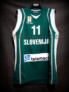 2011 Eurobasket Slovenia Goran Dragic Jersey Front - Signed