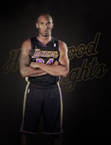Kobe wearing this special edition