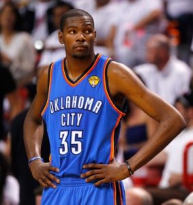 Durant during the 2012 NBA Finals