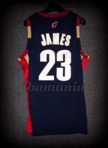 2007 1st Eastern Conference Championship Cleveland Cavaliers Lebron James Jersey - Back