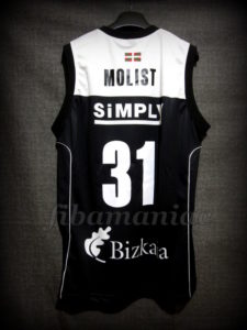 2015/2016 Retirement Season Bilbao Basket Raül López Jersey - Back