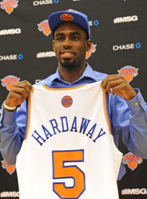 Tim was the New York Knicks first pick at the NBA Draft that summer