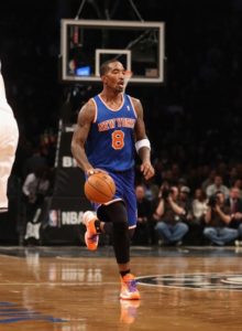 JR Smith in action with the jersey