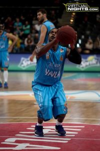 Reese in action with the jersey