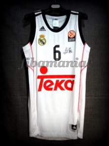 2015 Euroleague Final Four MVP Real Madrid Andrés Nocioni Jersey Front - Signed