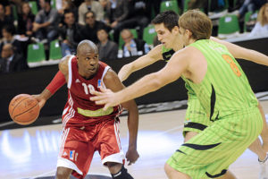 Digbeu in action with the jersey