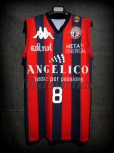 2011/2012 LEGA Pallacanestro Biella Jacob Pullen Jersey - Front