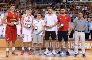 Willy Hernangómez wore a similar jersey at the 2014 U20 Eurobasket