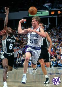 Jason "White Chocolate" Williams in action with a similar jersey. Pure magic