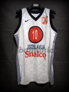 2001 Eurobasket Champions Yugoslavia Marko Jaric Jersey - Front