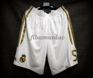 2012 ACB Runner-Ups Real Madrid Rudy Fernández Shorts
