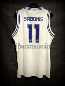 1994 ACB Season & Finals MVP Real Madrid Arvydas Sabonis Jersey - Back