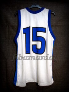 1997 Eurobasket Champions Yugoslavia Milenko Topic Jersey - Back