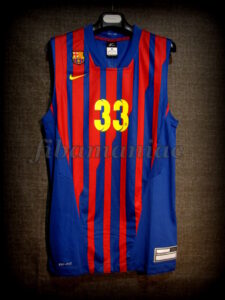 2013 Spanish King’s Cup MVP FCBarcelona Pete Mickeal Jersey - Front