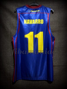 2009 Euroleague Final Four Special Ed. FCBarcelona Juan Carlos Navarro Jersey - Back