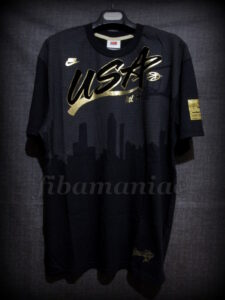 Atlanta 1996 Olympic Games USA Basketball Dream Team II Casual T-Shirt - Front